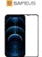Apple iPhone 12 Pro Tam Kaplayan Toz Filtreli Ekran Koruyucu Cam 1