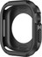 Apple Watch 10 42MM Silikon Tpu Kasa Koruyucu Watch Gard 17 Siyah 1