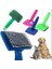 Pet Brush Plastik Saplı Plastik Uçlu Tarak (15X9CM) 2