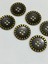 Kaban Mont Düğmesi 6 Lı Set / Oksit Metal Düğme / 2,2 cm 1