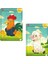 Ahşap Puzzle 6'lı Set Hayvalar Eğitici Yapboz Puzzle Set 2 (12 Parça) 3