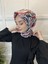 Quare Rayon Tivil Eşarp Desenli Rayon Eşarp 1070 2