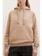 Kapüşonlu Sweatshirt Kahve 3