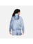 Trail Repel Running Water Repellent Full-Zip Hoodie Kadın Su Geçirmez Mavi Spor Ceket FN6853-440 4