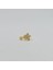 Cerrahi Çelik Gold Çiçek Halka Küpe Tragus Helix Kıkırdak Piercing 2