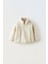 Kız Çocuk Balıkçı Yaka Yarum Fermuar Peluş Sweatshirt 3