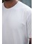 Erkek Basıc Heavy Weıght T-Shırt Kompakt Pamuklu Oversize T-Shirt. Bisiklet Yaka ve Kısa Kollu 4