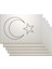 Sınıf Seti 20 Adet Türk Bayrağı Boyama Seti 17,5 x 25 cm Tuval + 3 Boya + 1 Fırça Cumhuriyet 3