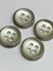 Italyan Sedef Boyalı Eskitme Düğme Seti/ Kaban Hırka Düğmesi / 4 Lü Set / 3,8 cm 1