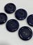 Kaban Mont Düğmesi Italyan Düğme 6 Lı Set Lacivert 3 cm (M46690) 1