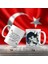 Mektup Okuyan Kalpaklı Mustafa Kemal Paşa - Atatürk'ün Sözleri -Kupa Bardak 1