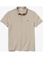 Erkek Regular Fit Bej Paris Polo Yaka T-Shirt 3