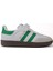 Samba Beyaz Yeşil Cırtlı Ortopedik Erkek Çocuk Sneaker Spor Ayakkabı 1