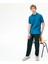 Erkek Regular Fit Mavi Paris Polo Yaka T-Shirt 2