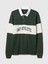 Erkek Yeşil Relaxed Rugby Polo Yaka T-Shirt 2