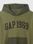 Erkek Haki Gap Logo 1969 Colorblock Sweatshirt 3