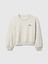 Kız Çocuk Gri Gap Logo Sweatshirt 2