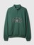 Erkek Koyu Yeşil Gap Logo Heavyweight Pullover Sweatshirt 2