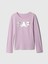 Kız Çocuk Pembe Grafikli T-Shirt 1