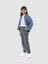 Kız Çocuk Yeşil Gap Logo Jogger Slouchy Fleece Eşofman Altı 5