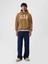 Erkek Kahverengi Gap Logo Heavyweight Sweatshirt 4