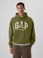 Erkek Haki Gap Logo Archive Oversize City Sweatshirt 1