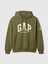 Erkek Haki Gap Logo Archive Oversize City Sweatshirt 2