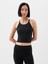 Kadın Siyah Gapfit Studio Longline Sporcu Sütyeni 3