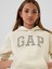 Kız Çocuk Kırık Beyaz Gap Logo Relaxed Fleece Sweatshirt 3