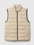 Erkek Bej Gap Logo Coldcontrol Puffer Şişme Yelek 2
