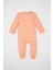 Kız Bebek Yenidoğan Çiçekli Uzun Kollu Fermuarlı Tulum D8305A5NS 4