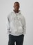 Erkek Gri Gap Logo Heavyweight Fermuarlı Sweatshirt 1