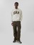 Erkek Kırık Beyaz Gap Logo Sweatshirt 4