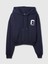 Kadın Lacivert Gap Logo Vintage Soft Crop Sweatshirt 2