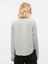 Kadın Gri Organik Pamuk Raglan Gap Logo T-Shirt 5