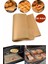 Fırınlanabilir Kendinden Yağlı Pişirme Kağıdı 30 x 40 cm Tek Kullanımlık Fırın Kağıdı Airfryer Kağıdı 1