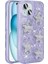Apple iPhone 13 Kılıf Airbagli Simli Arka Yüzeyli Işıltı Silikon Kapak 1