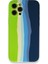 Apple iPhone 12 Pro Max Kılıf Darbelere Dayanıklı Dışı Silikon Içi Kadife Ebruli Lansman Kapak 1