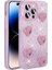 iPhone 14 Pro Max Kılıf Airbagli Simli Arka Yüzeyli Işıltı Silikon Kapak 1