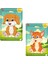 Ahşap Puzzle 6'lı Set Hayvalar Eğitici Yapboz Puzzle Set 4 (12 Parça) 3