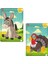 Ahşap Puzzle 6'lı Set Hayvalar Eğitici Yapboz Puzzle Set 4 (12 Parça) 4