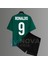 Fenomen Ronaldo Yazılı Futbol Baskılı Forma Siyah Tişört Kadın Erkek Unisex T-Shirt Eşofman Takımı 1