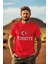 Türkiye Milli Takım Baskılı Futbol Forma Siyah Tişört Kadın Erkek T-Shirt 1