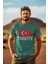 Türkiye Milli Takım Baskılı Futbol Forma Siyah Tişört Kadın Erkek T-Shirt 1