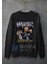 Biy Store Jose Mourinho Fotoğraf Forma Baskılı Unisex Bisiklet Yaka Gri Kışlık Sweatshirt 1