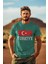 Türkiye Milli Takım Baskılı Futbol Forma Siyah Tişört Kadın Erkek Unisex T-Shirt 1