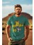 Neymar 10 Numara Fotograf Baskılı Unisex Regular Fit Tişört T-Shirt 1