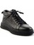Siyah Antik Deri Erkek Bot & Bootie E02036502341 3