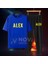 Alex De Souza Efsane Nostalji Forma Baskılı Unisex Tişört T-Shirt Şort Takımı 2