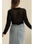Çift Yön Fermuarlı Ajurlu Yazlık Hırka-Modern Trend %100 Pamuk 4